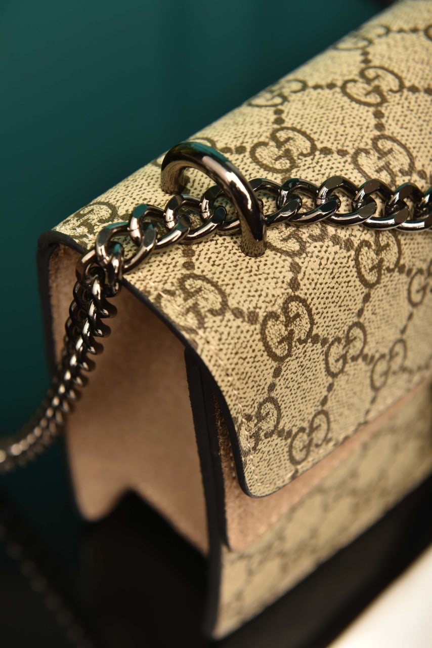 GG DIONYSUS SMALL SIZE  BEIGE (18cm x 10cm)