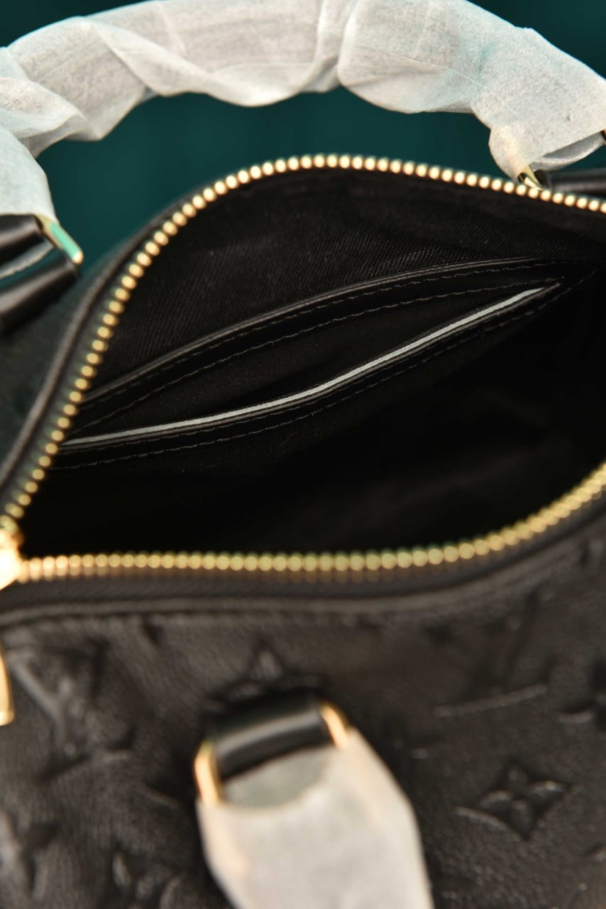 Louıs Vuıtton Speedy Bandoulliere  Monogram black (Size 30cm)