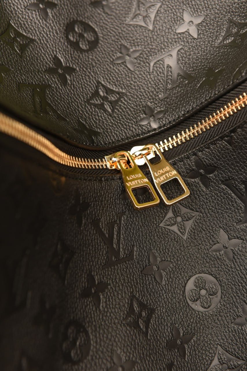 Louis Vuitton slouchy mm bag  monogram black large size (40cm x 29cm)