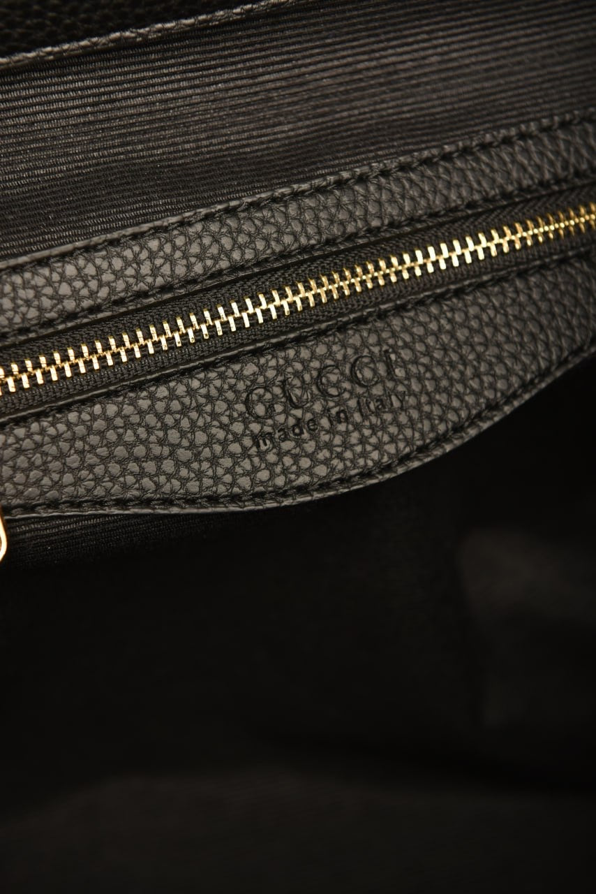 Gucci soho shoulder bag Black (35 cmX29cmx17cm)