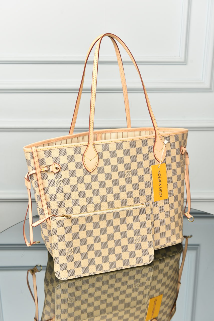 LV NEVERFULL DAMIER (Large size 47x27)