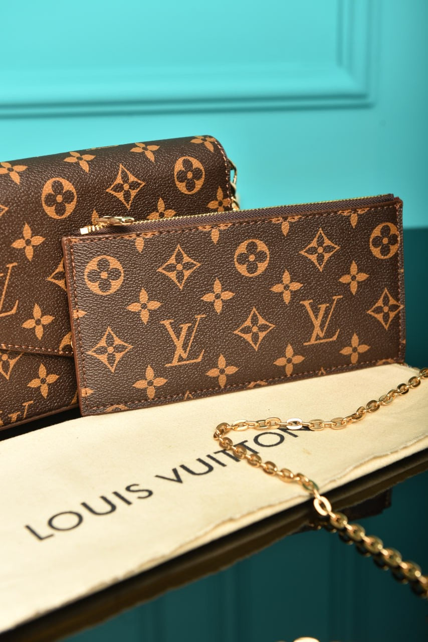 LV Felicie Pochette monogram(21cm x 12cm)