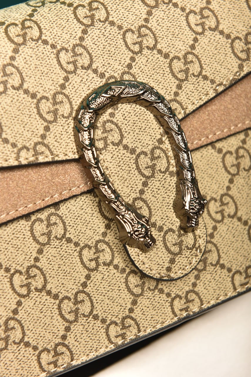 GG DIONYSUS SMALL SIZE  BEIGE (18cm x 10cm)