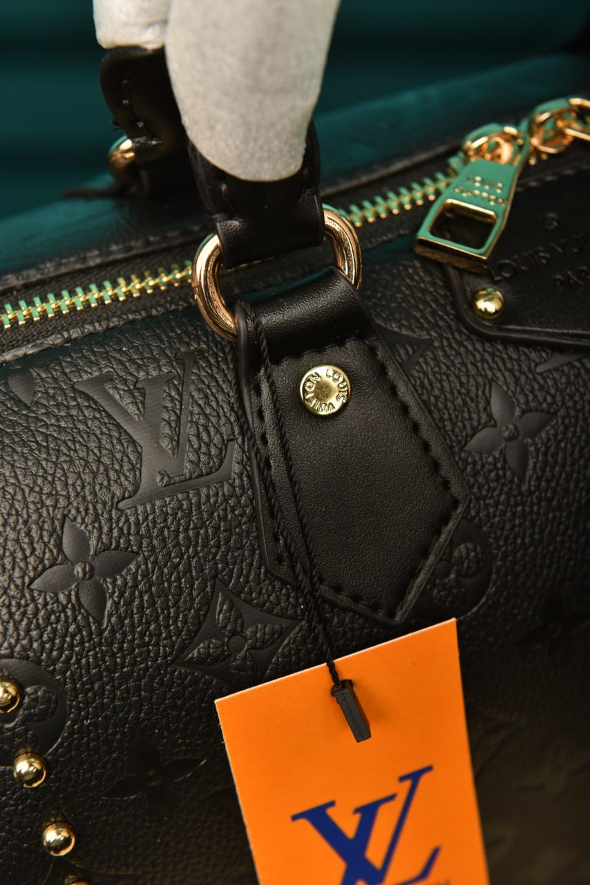 LV Speedy trunk 25 black monogram