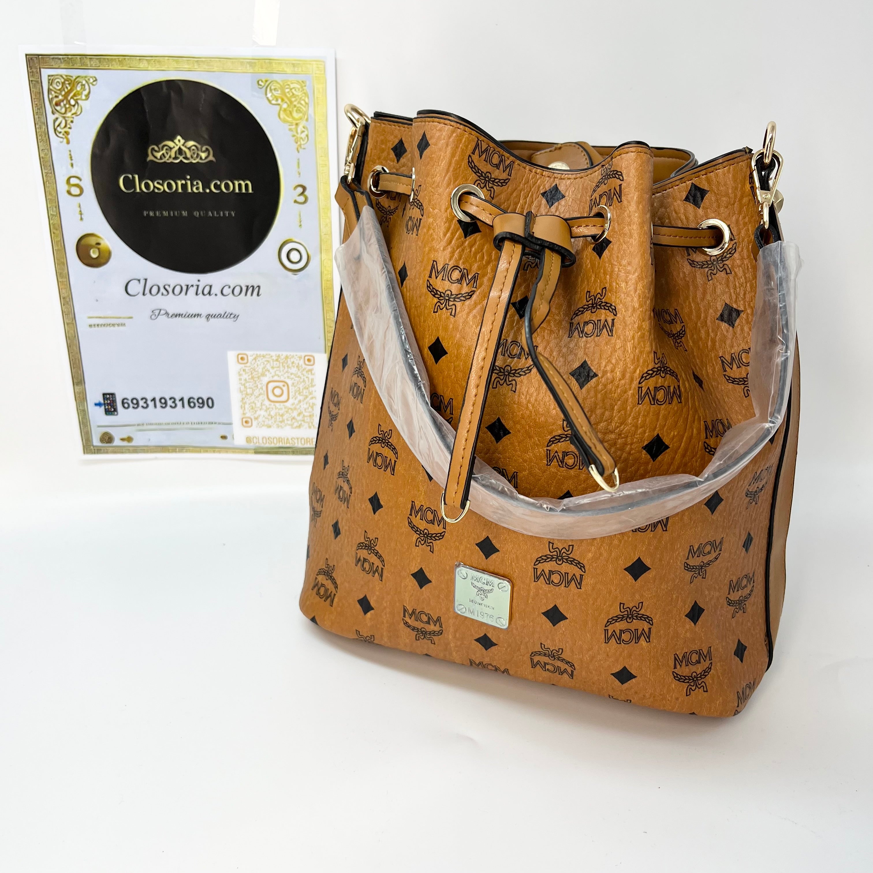 MCM  bag Neoneo(Big size 27x30)