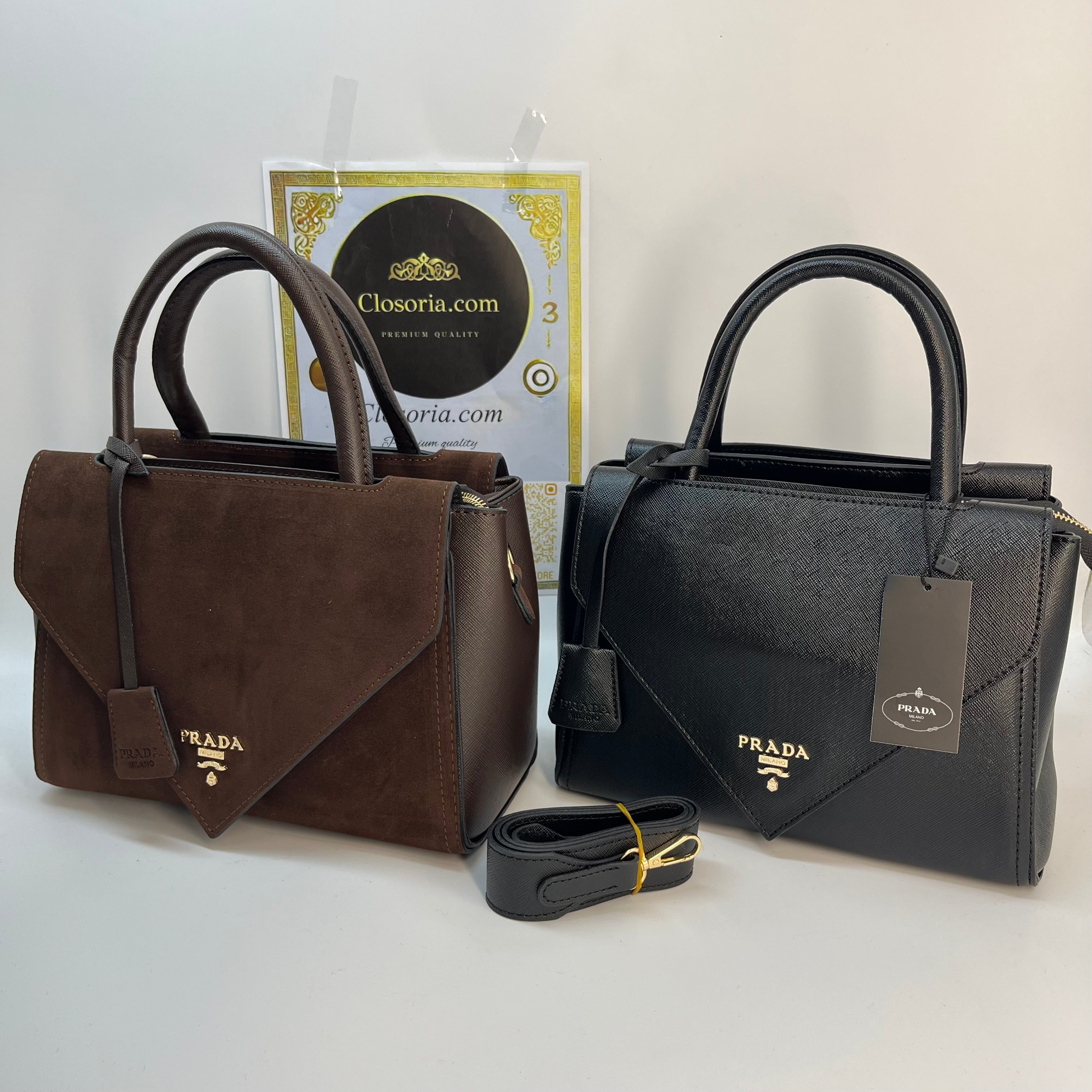 PRADA BLACK (28cm x 19cm)