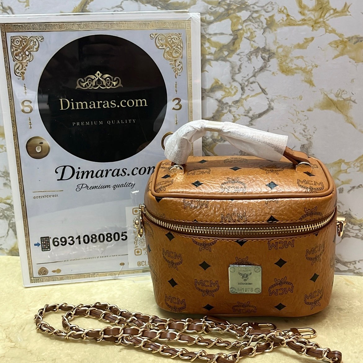 MCM VANITY CASE(23cmx19cm)