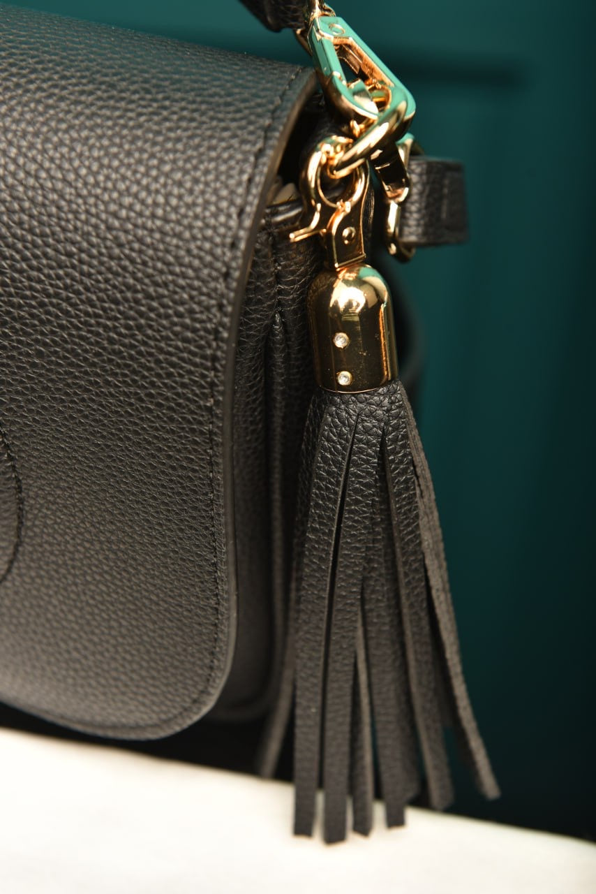 GUCCI SOHO BAG BLACK (21cm x 17cm)