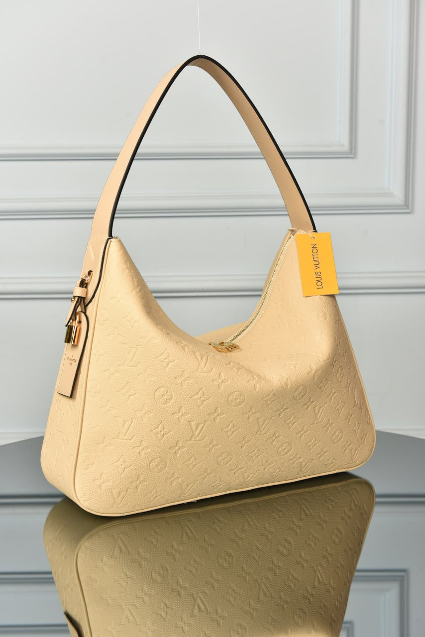 Louis Vuitton slouchy mm bag  monogram beige (33cm x 22cm)