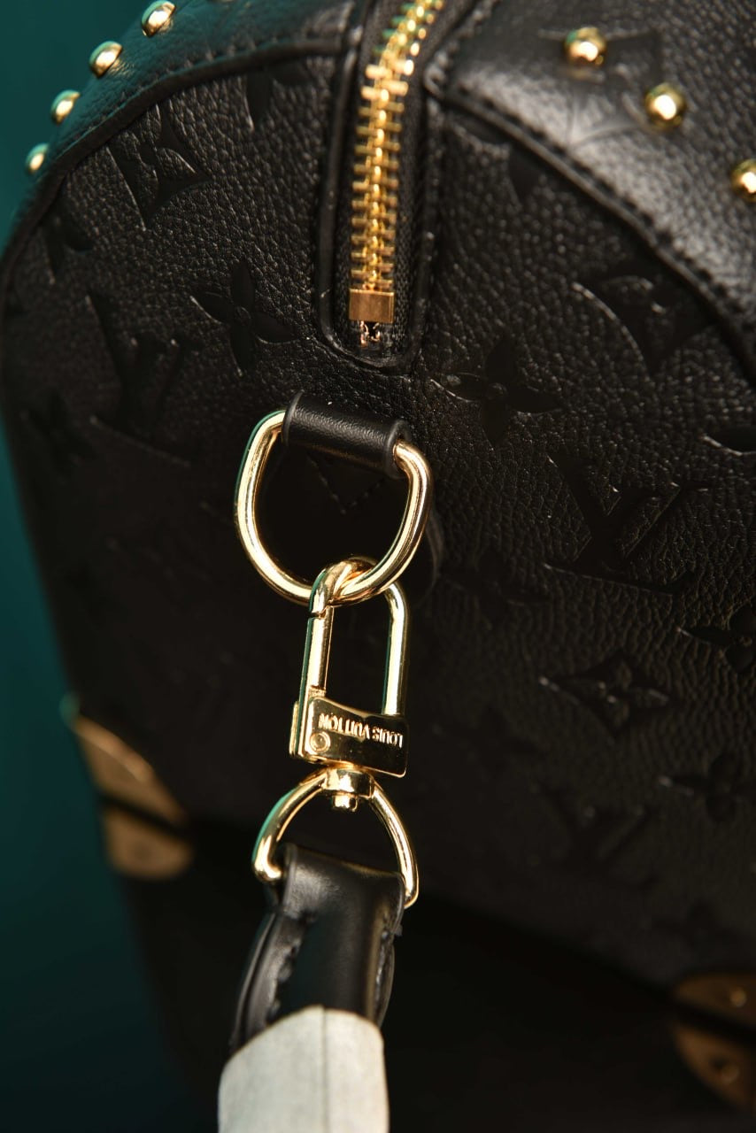 LV Speedy trunk 25 black monogram