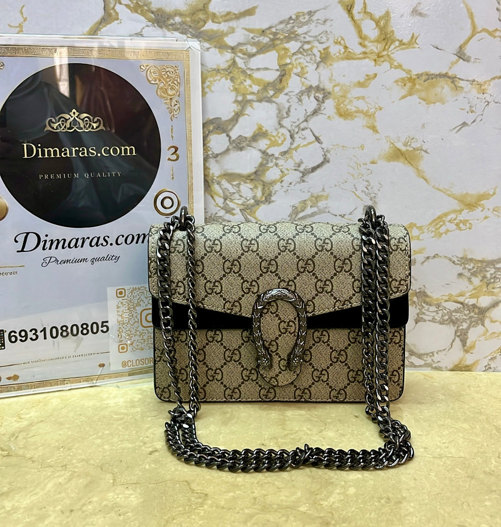 GG DIONYSUS SMALL SIZE  BLACK (18cm x 10cm)