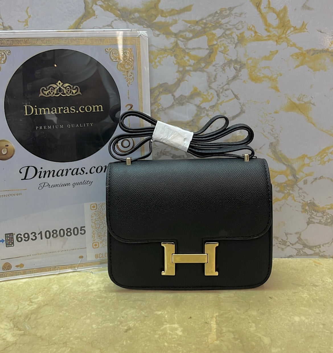 Hermes Constance black small size(18cm x 15cm)