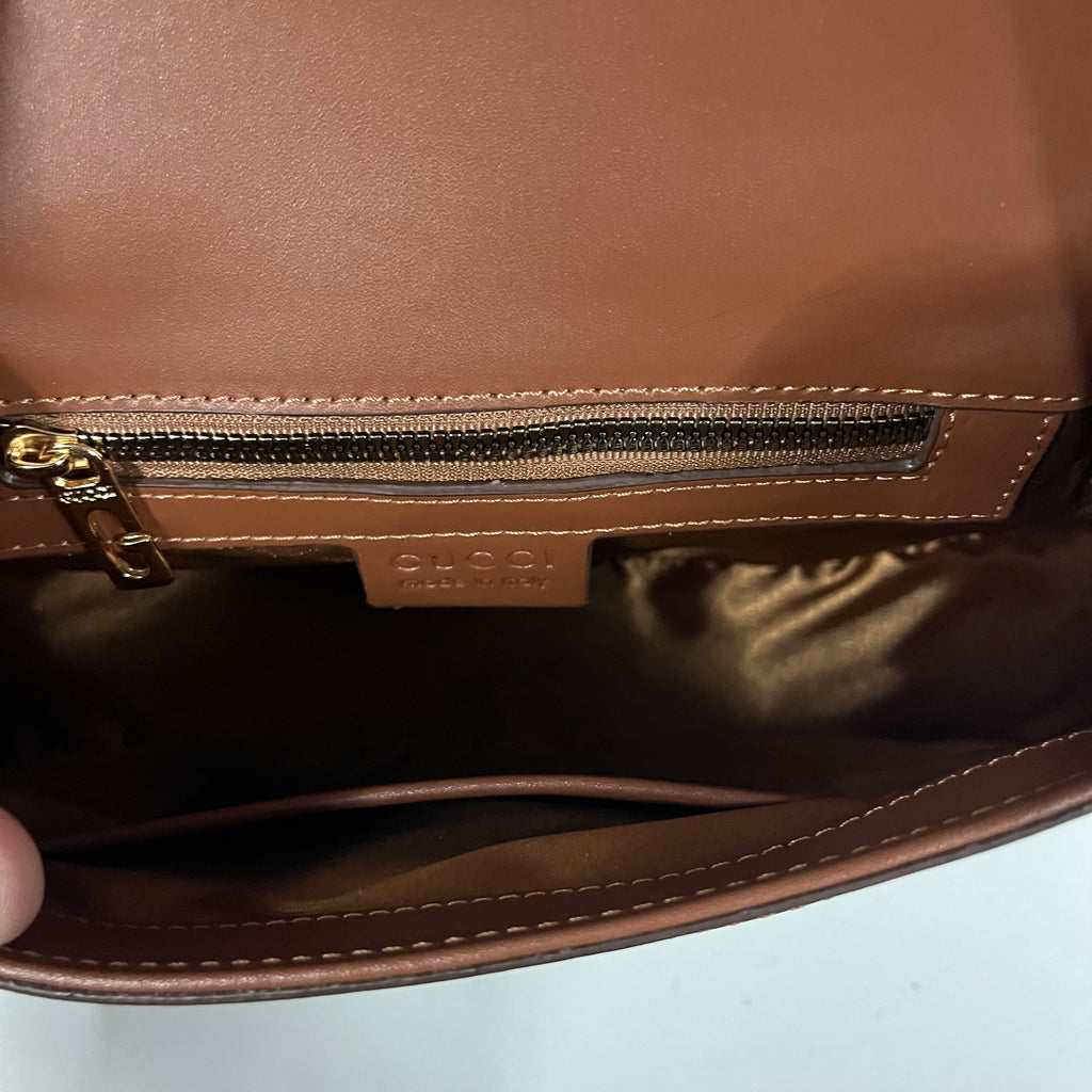 Gucci lady web Horsebit Ταμπά  (26cm x 24cm)