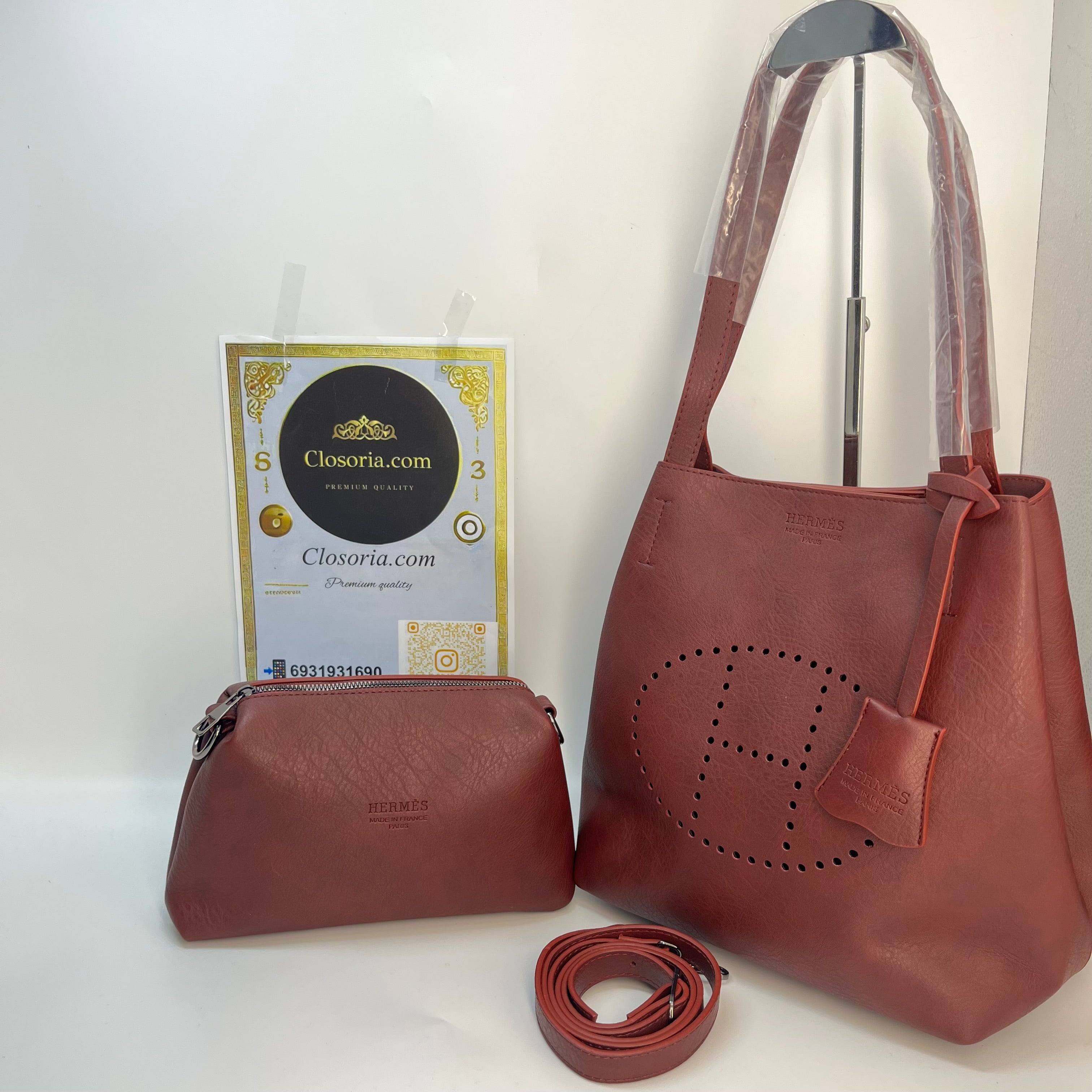 HERMES BORDAEUX(30cm x 27cm)