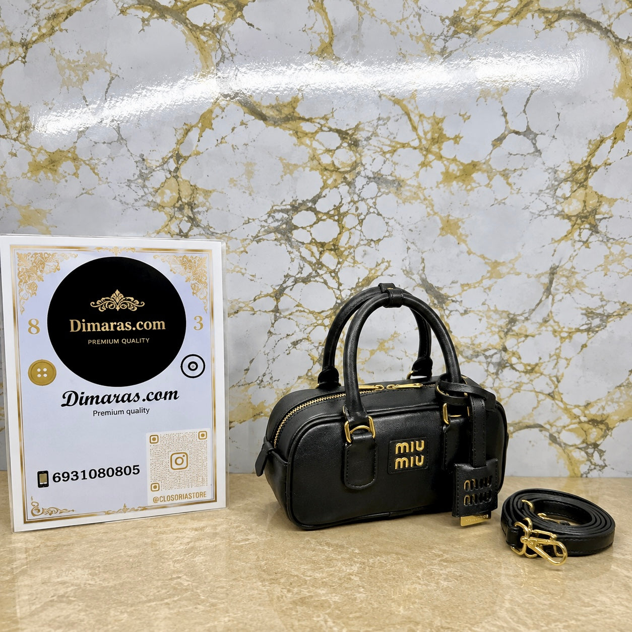 Miu miu black(23cm x 11cm)