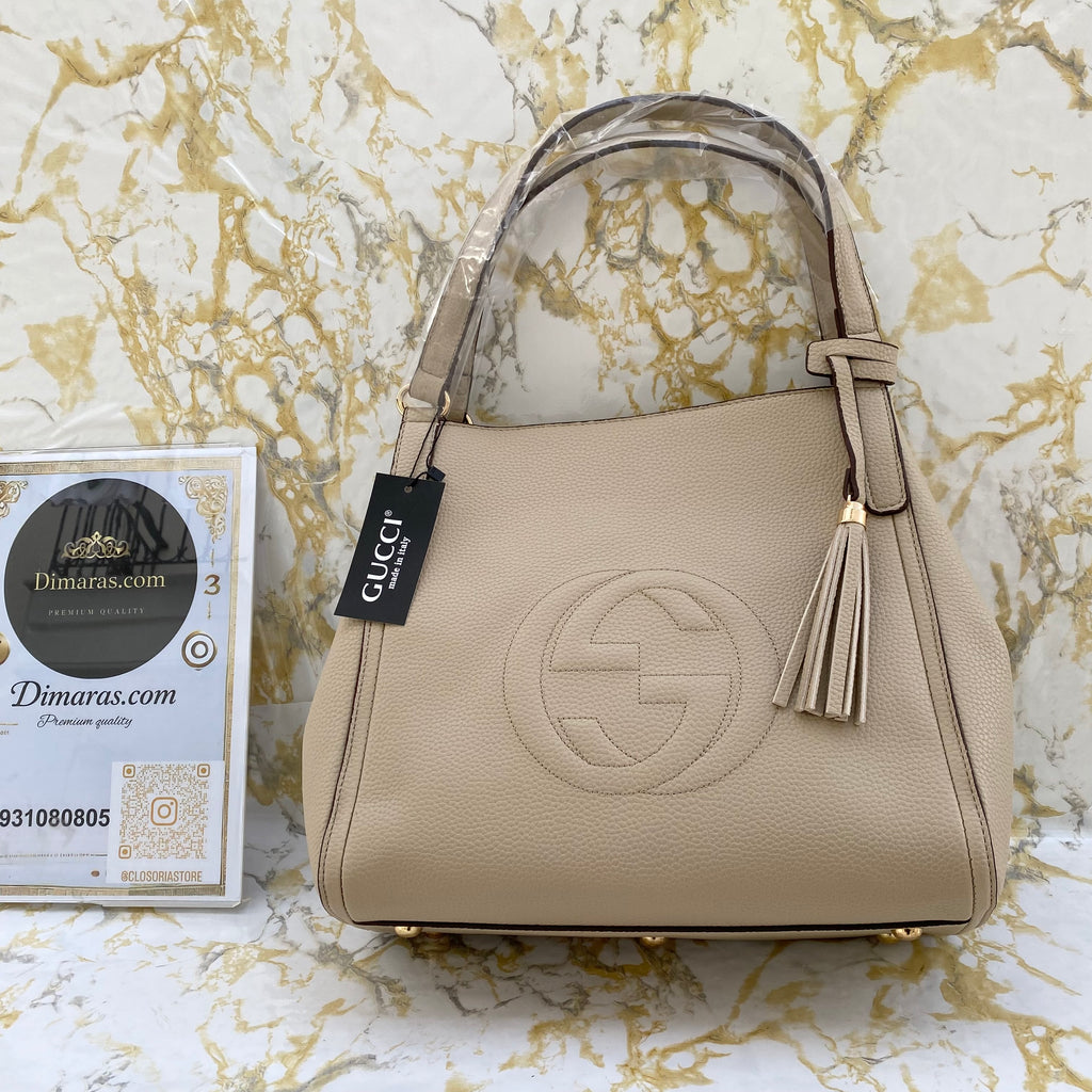 GG soho shoulder bag Beige (35 cmX29cmx17cm)