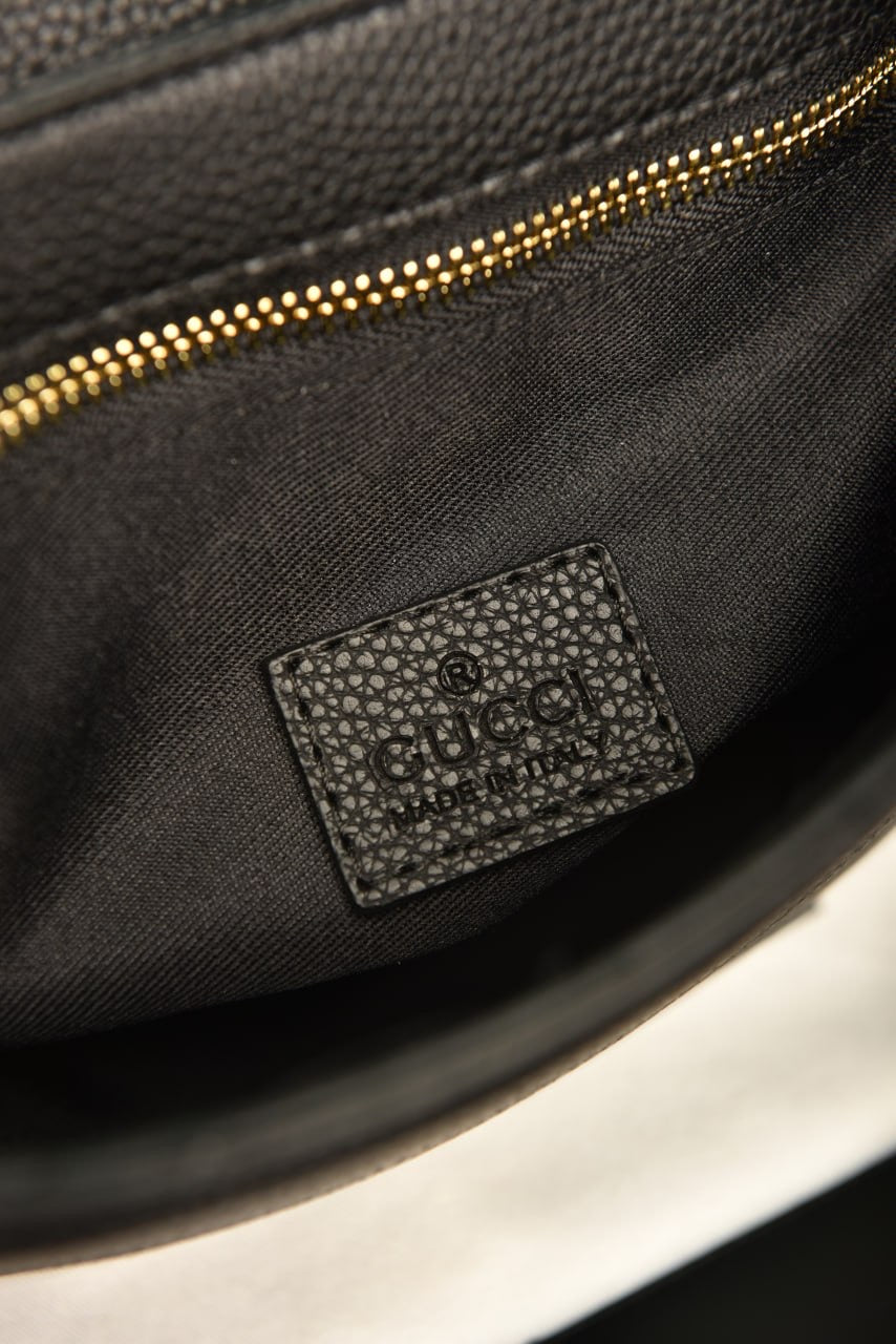 GUCCI SOHO BAG BLACK (21cm x 17cm)