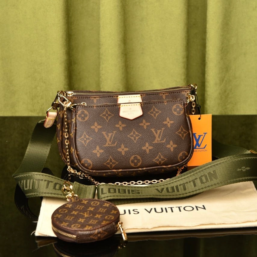 LV MULTI MONOGRAM KHAKI