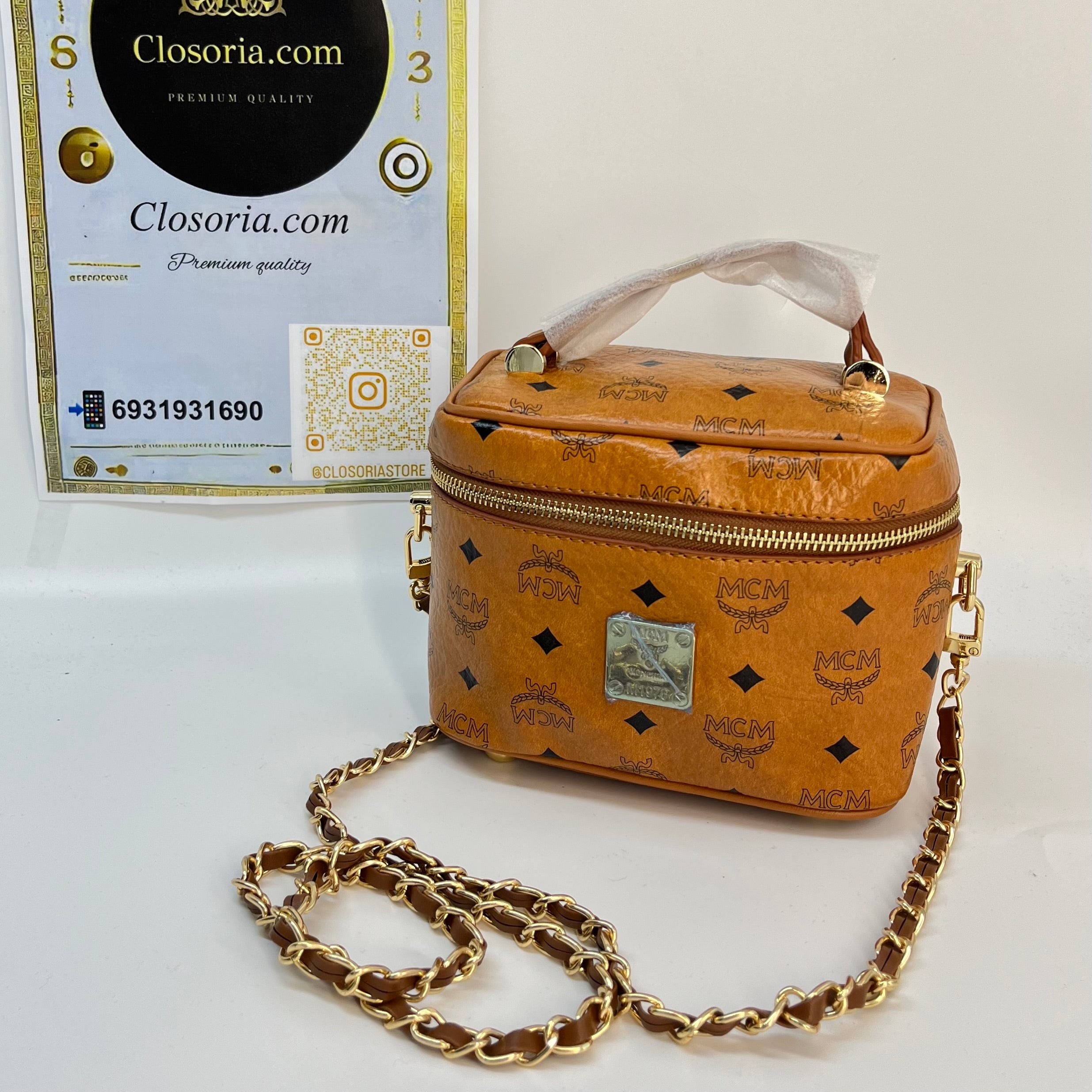 MCM VANITY CASE(23cmx19cm)