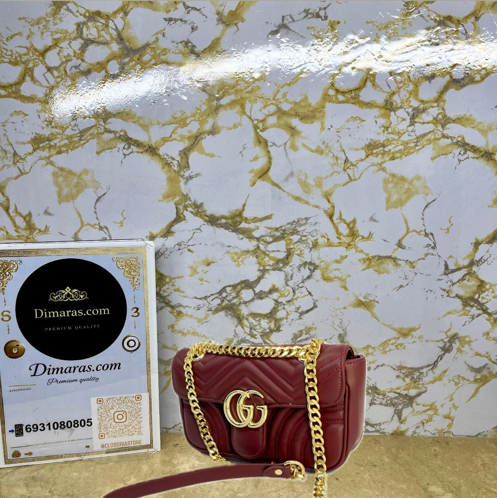 GUCCI MARMONT BORDAEUX(18cm x 13cm)