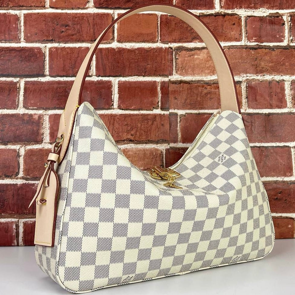 Louis Vuitton slouchy mm bag  damier beige (33cm x 22cm)