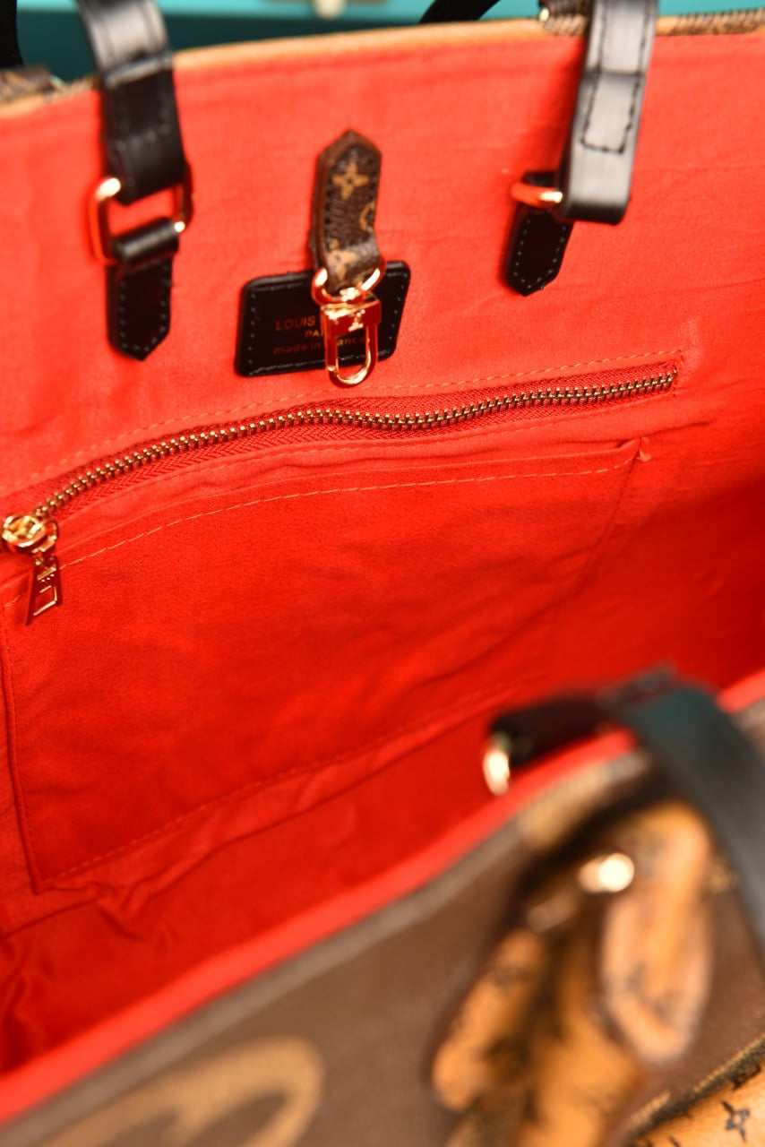 LV ONTHEGO MONOGRAM  (medium  size)34*27