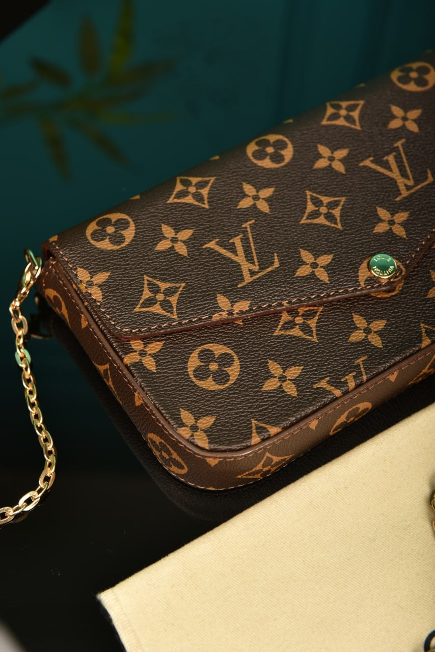 LV Felicie Pochette monogram(21cm x 12cm)
