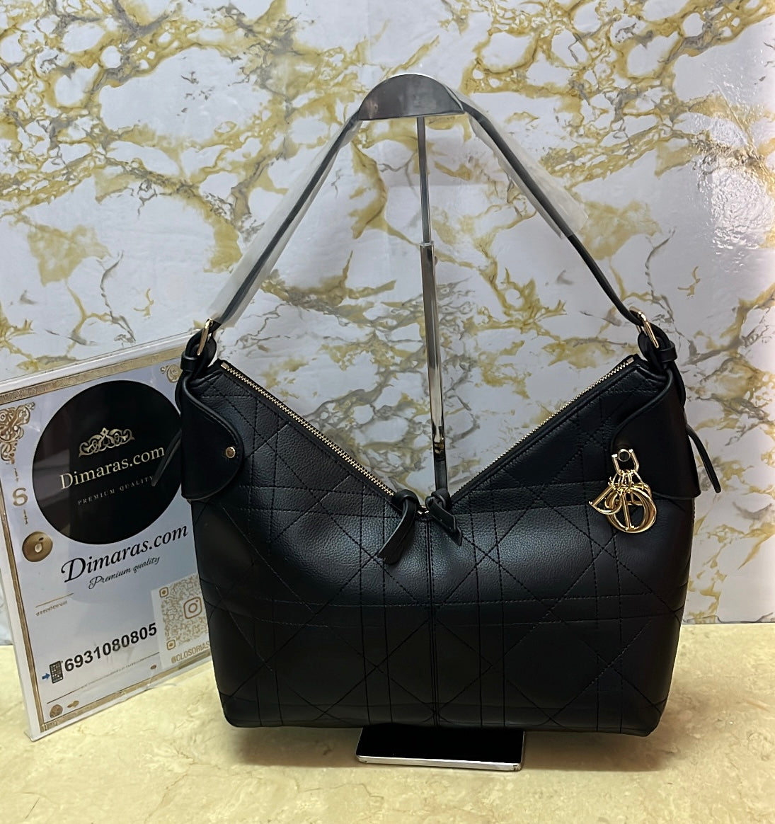 Dior voyage black (34cm x 22cm)