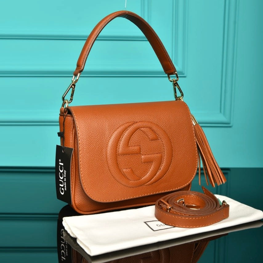 GUCCI SOHO BAG ΤΑΜΠΑ (21cm x 17cm)