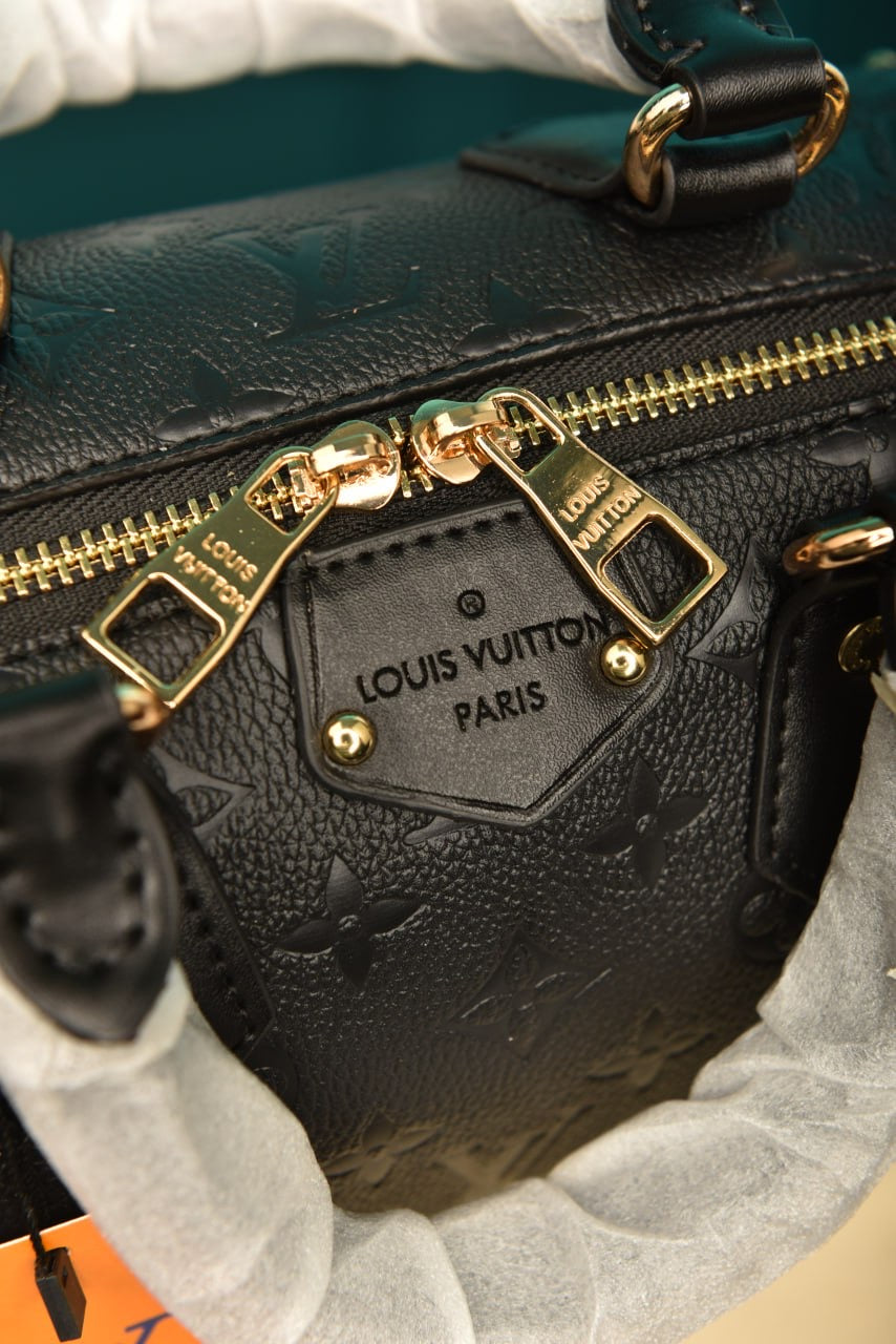 LV Speedy trunk 25 black monogram