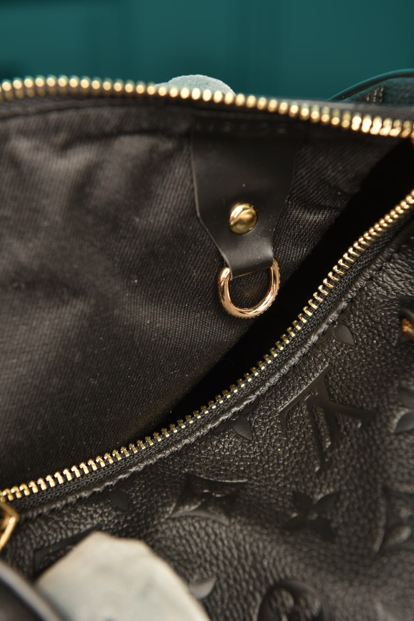 Louıs Vuıtton Speedy Bandoulliere  Monogram black (Size 30cm)