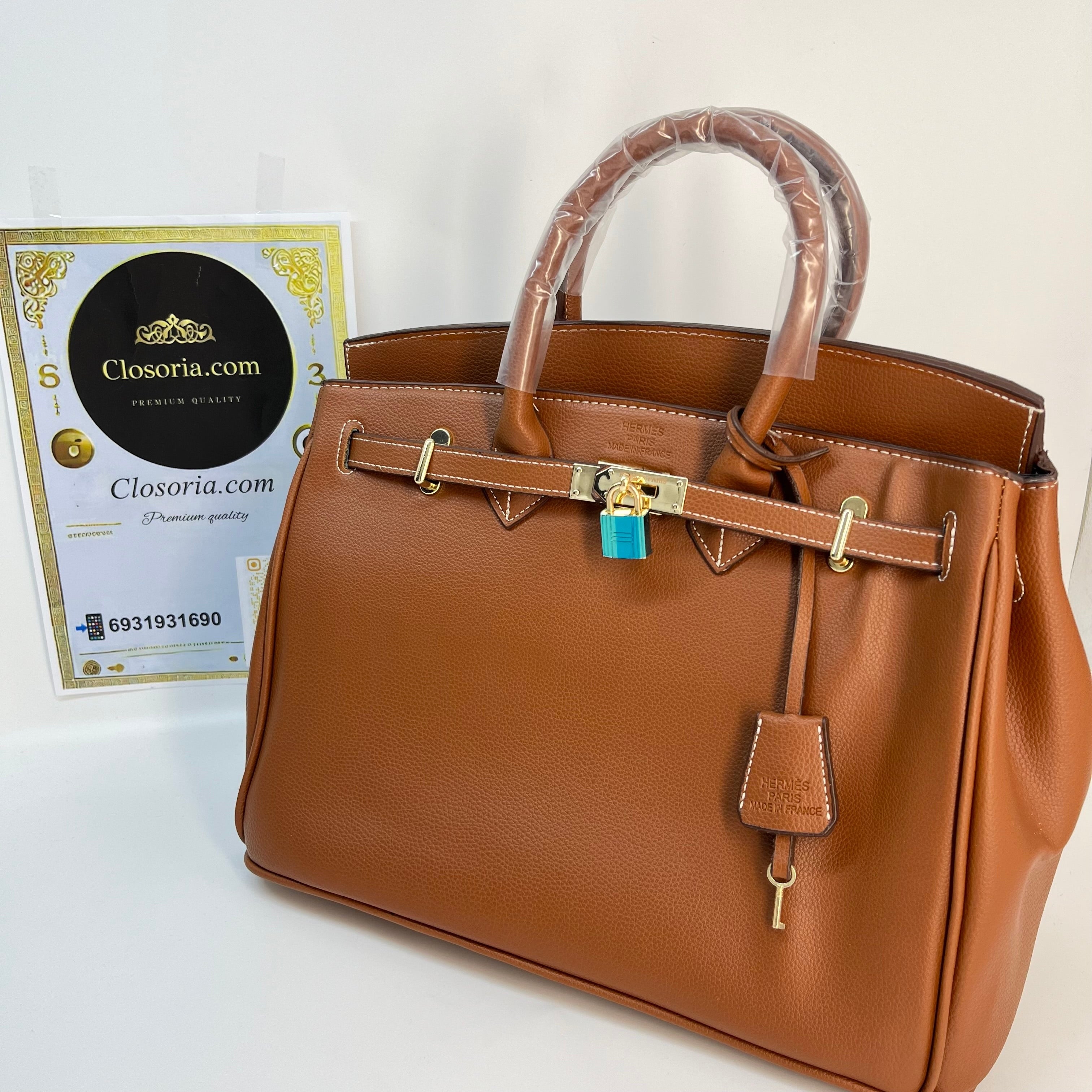 Hermes Birkin brown (Big size 30x26)