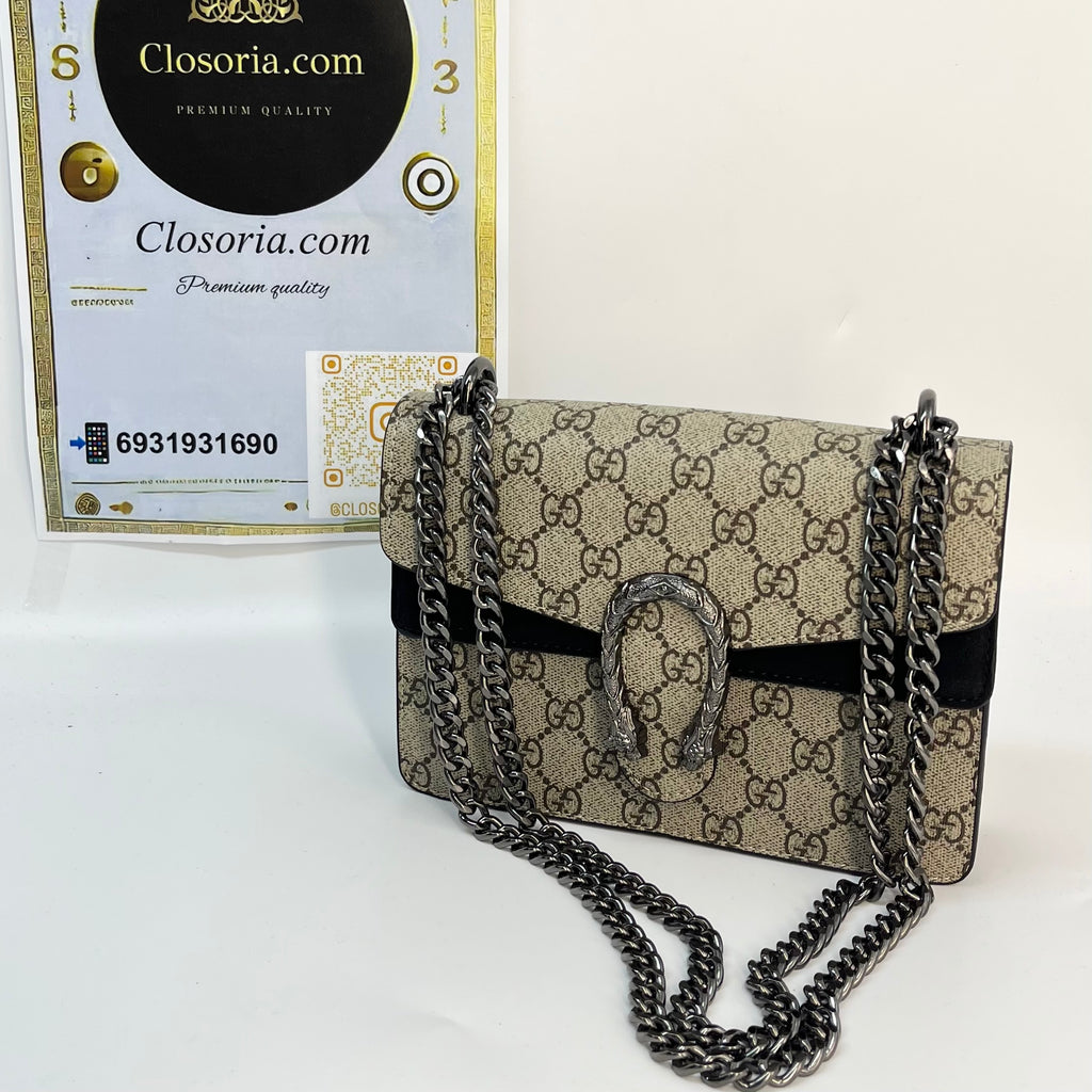 GUCCI DIONYSUS SMALL SIZE  BLACK (18cm x 10cm)