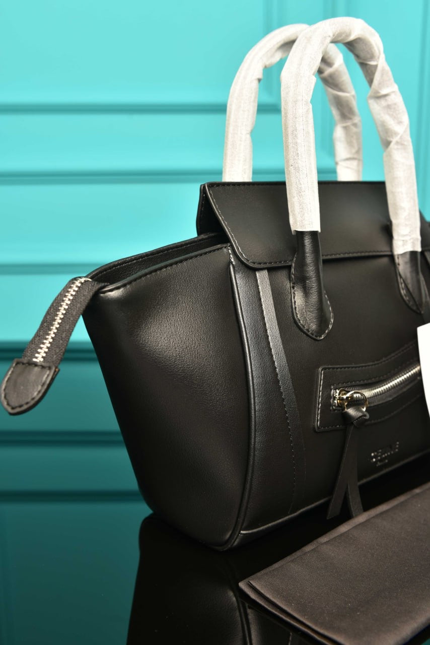 Small new luggage in supple shiny Lambskin(24cm x 15.5cm)