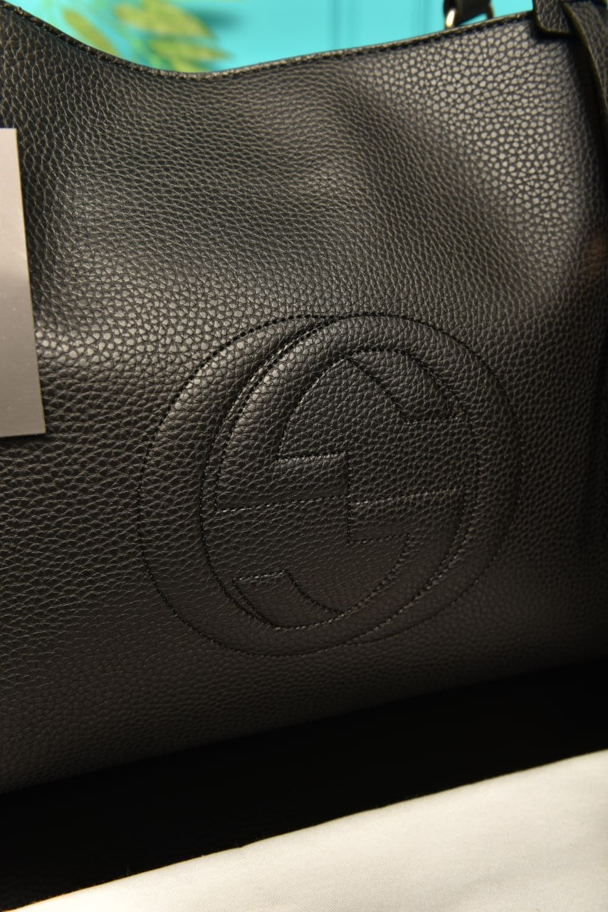 Gucci soho shoulder bag Black (35 cmX29cmx17cm)