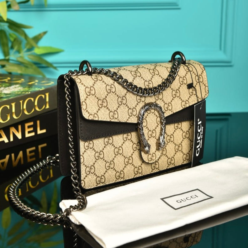 GUCCI DIONYSUS SMALL SIZE  BLACK (18cm x 10cm)