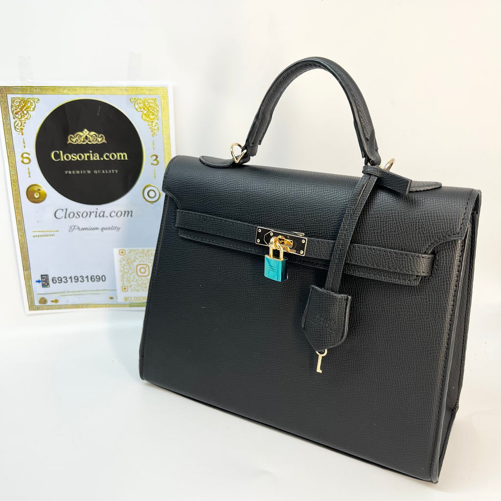 Hermes Kelly Black ( 30x24)