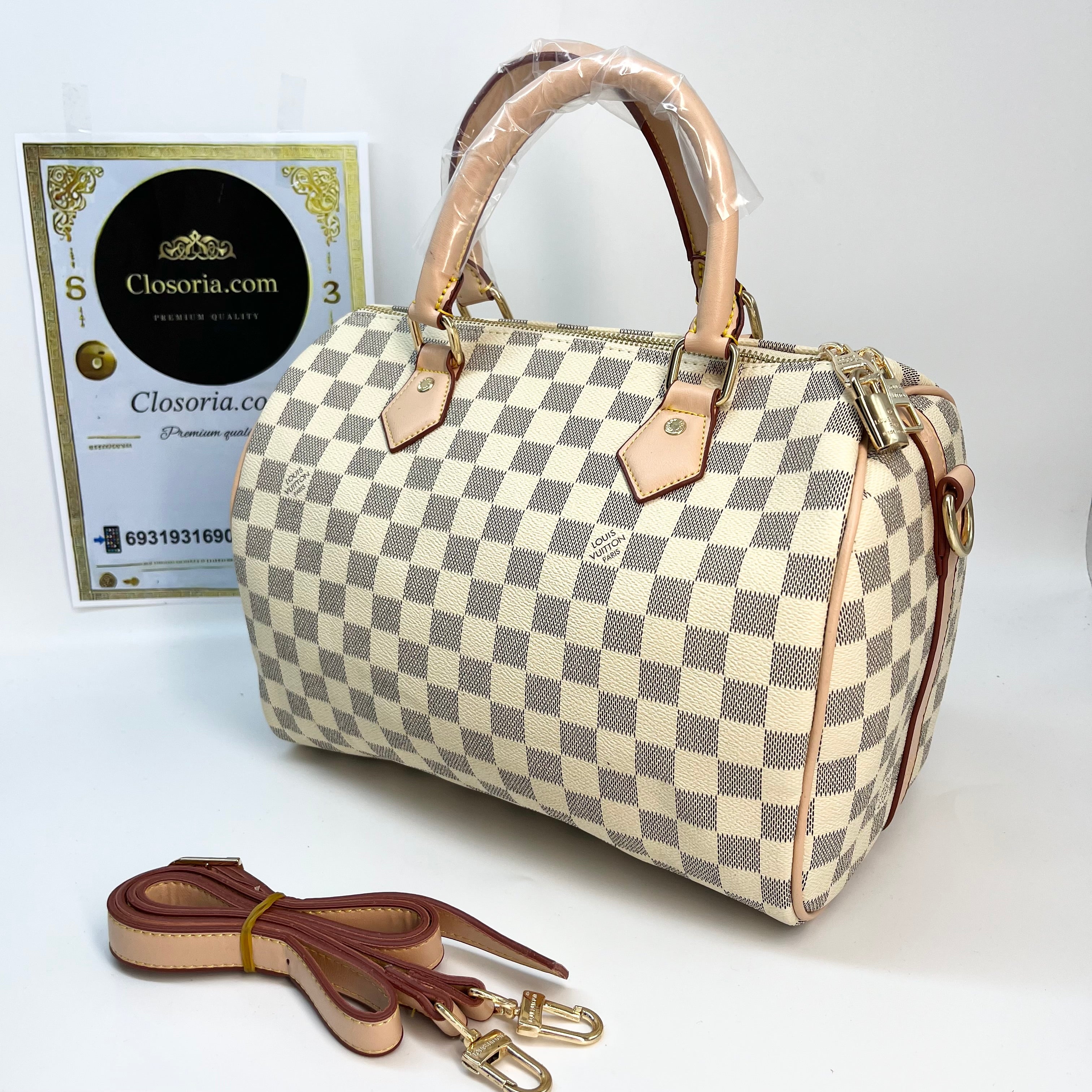 Louıs Vuıtton Speedy Bandoulliere damier (30cm)