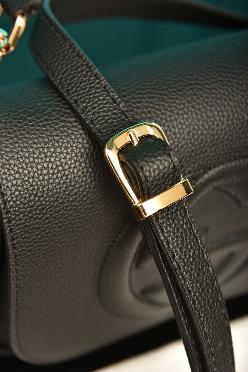 GUCCI SOHO BAG BLACK (21cm x 17cm)