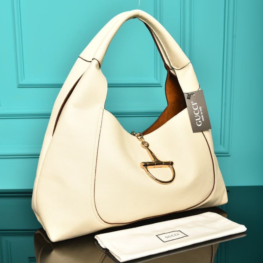 Gucci softbit maxi shoulder bag crem (46cm x 26cm)