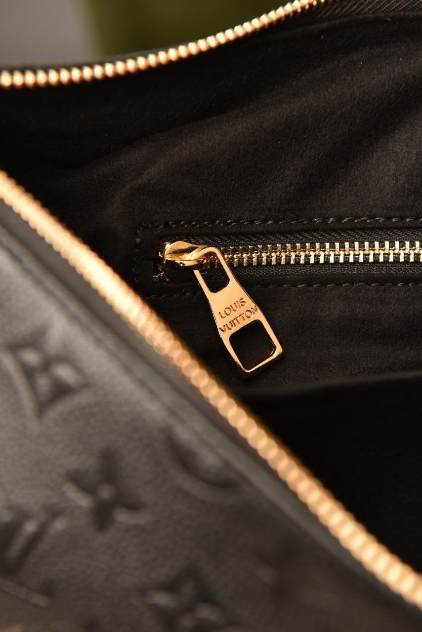 Louis Vuitton slouchy mm bag  monogram black large size (40cm x 29cm)