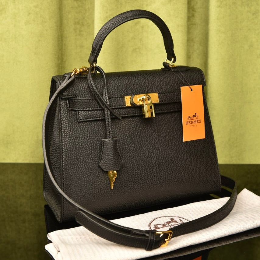 Hermes Kelly Black ( 30x24)