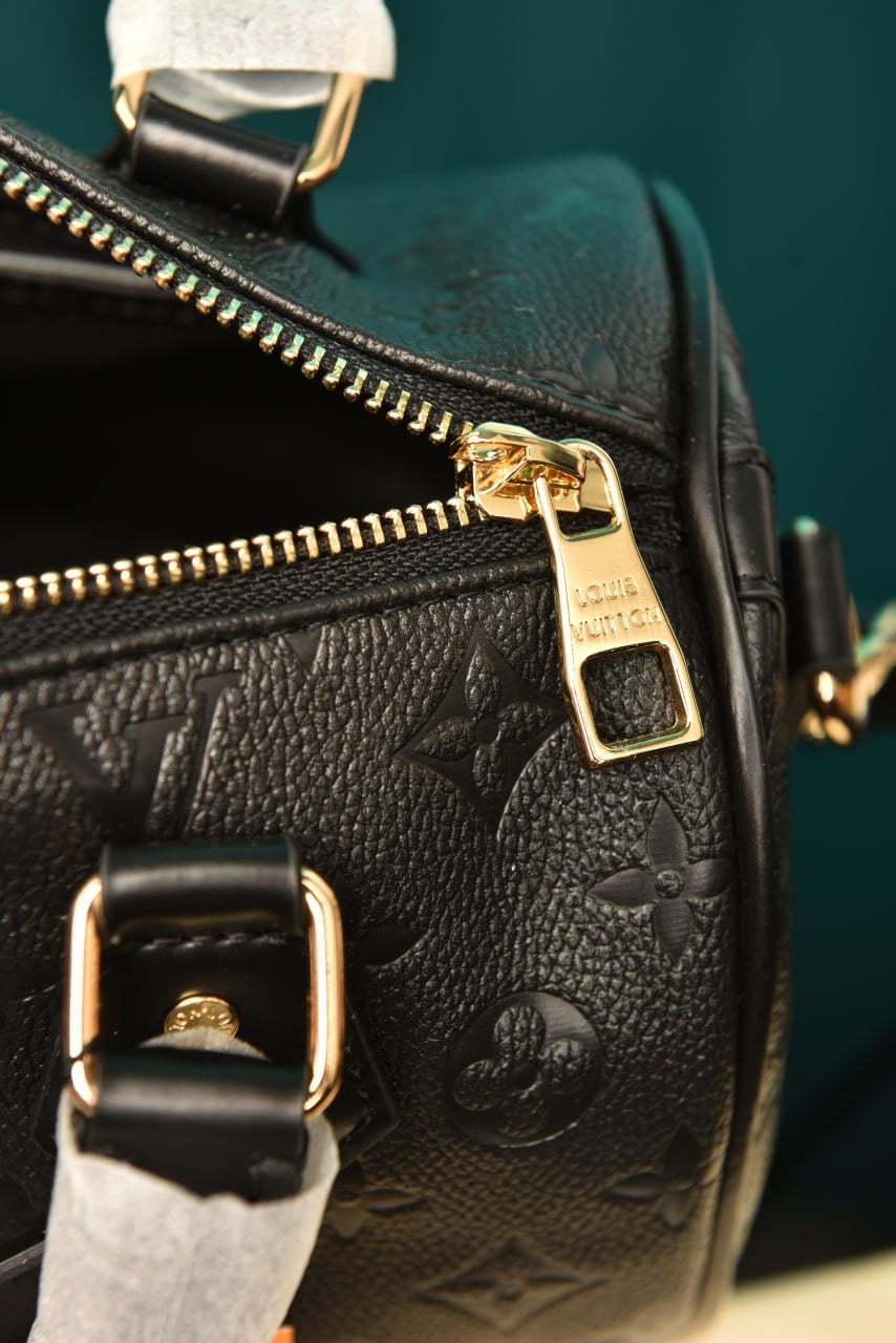 Louıs Vuıtton Speedy Bandoulliere  Monogram black (Size 30cm)