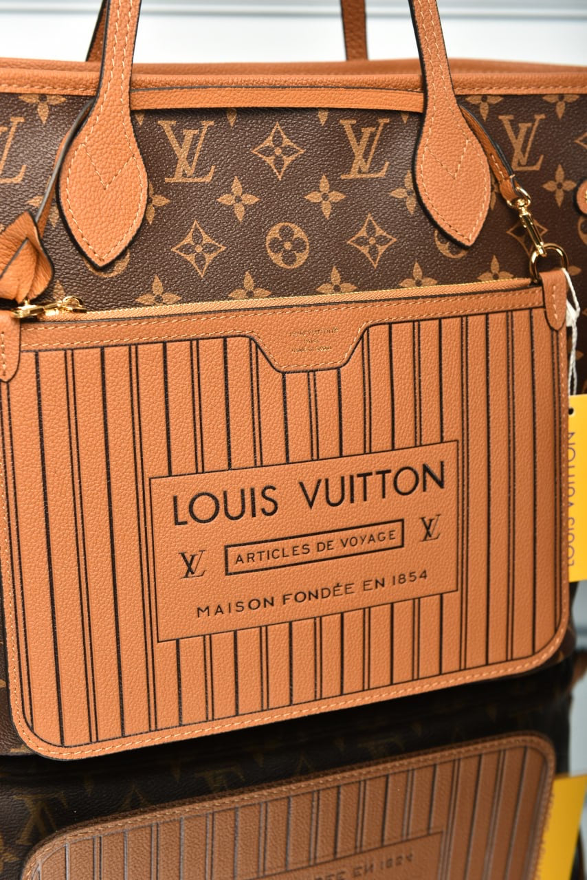LOUIS VUITTON NEVERFULL INSIDE MM Τσάντα διπλής όψης