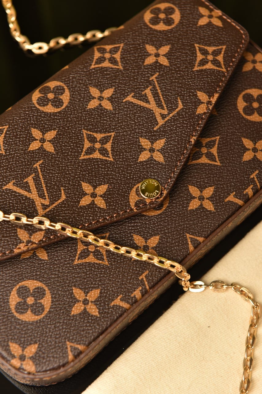 LV Felicie Pochette monogram(21cm x 12cm)