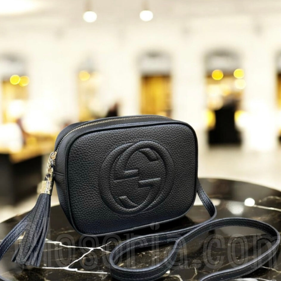 GG SOHO DISCO  BLACK(Size 20cm x 15cm)
