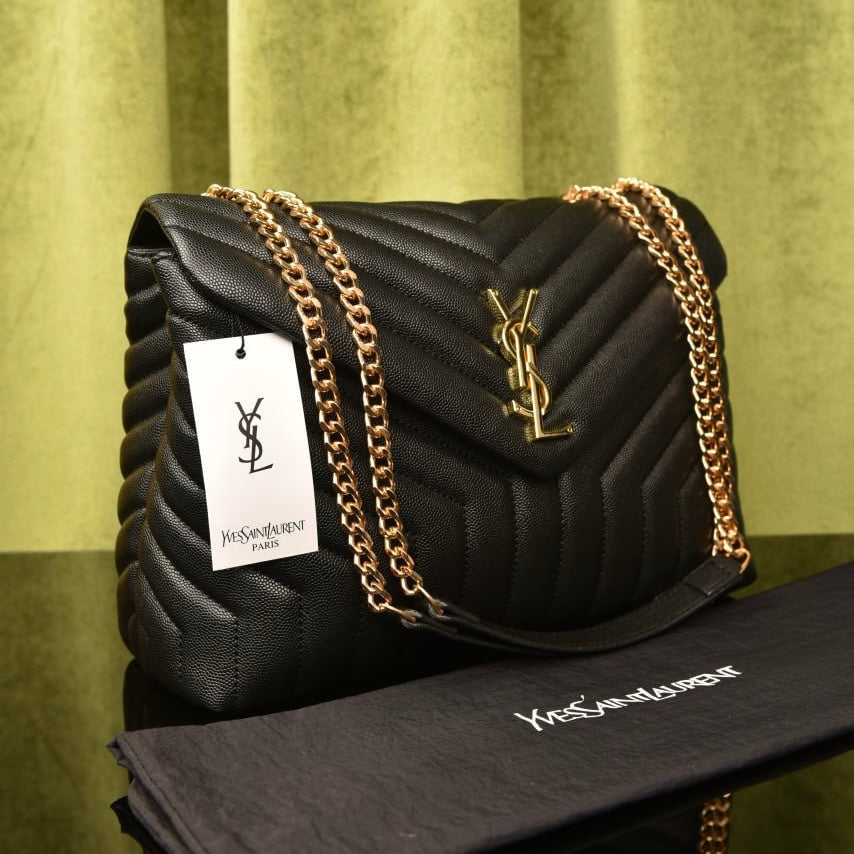 YSL LOULOU BLACK(24cm x 17cm)