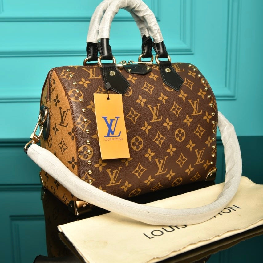 LV Speedy trunk 25 monogram reverse