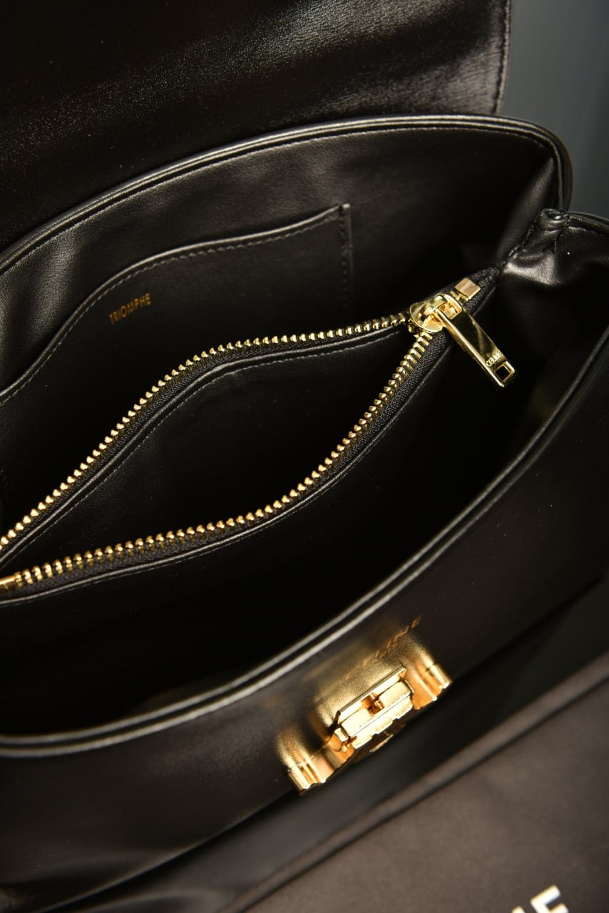 Celine medium nino bag in supple grained calfskin Black(25cm x 17.5cm)