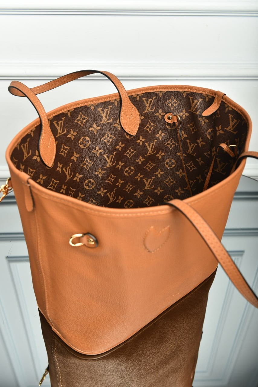 LOUIS VUITTON NEVERFULL INSIDE MM Τσάντα διπλής όψης